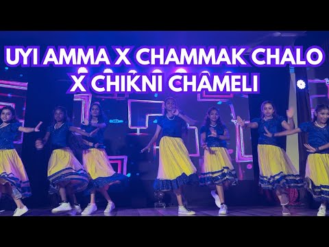Uyi Amma + Chammak Chalo + Chikni Chameli | Aura ’25 | GDC School Of Dance
