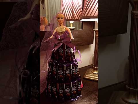 😍Chocolate Doll🥰🥰🥰 #gift #craft #chocolate #shorts #youtubeshorts #gift