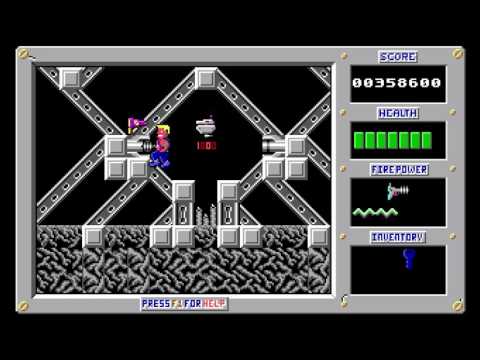 Longplay: Duke Nukem - Episode 2: "Mission: Moonbase" (1991) [MS-DOS]