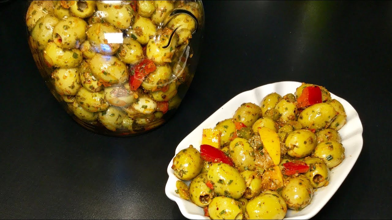 LES OLIVES FAITES MAISON PRÉPARATION IDÉALE POUR LE RAMADAN