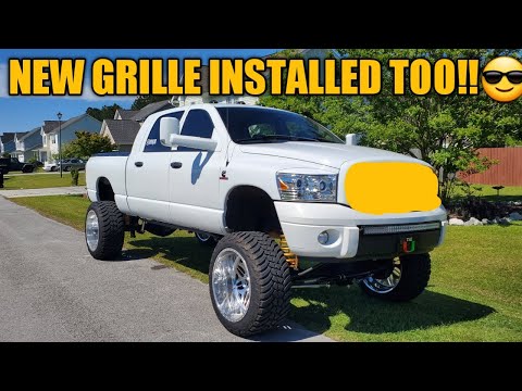 10.5 INCH LIFT KIT FINALLY INSTALLED ON MY 3RD GEN CUMMINS!!!