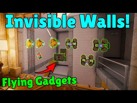 Placing Gadgets On OPEN Walls After The Latest Update! - Rainbow Six Siege