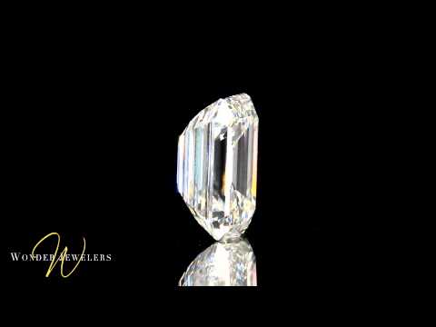 3.82CT EMERALD CUT DIAMOND KVS2 GIA BY WONDER JEWELERS