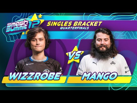 Wizzrobe vs Mang0 - Singles Bracket: Quarterfinals - Smash Summit 12 | Captain Falcon vs Falco