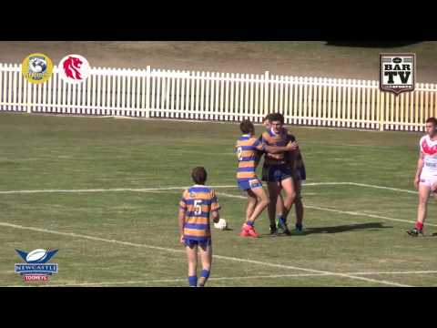 2015 NRL   Round 7   U19 highlights   Lakes v South
