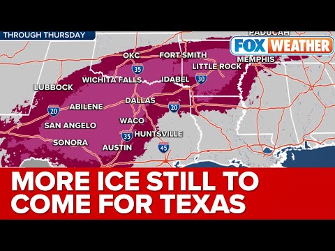 Dallas, Northern Parts Of Texas Should Expect To Feel Worst Of Ice Storm Wednesday