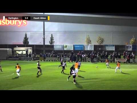 Darlington 7-0 Ossett Albion - Evo-Stik First Division North - 2013/14