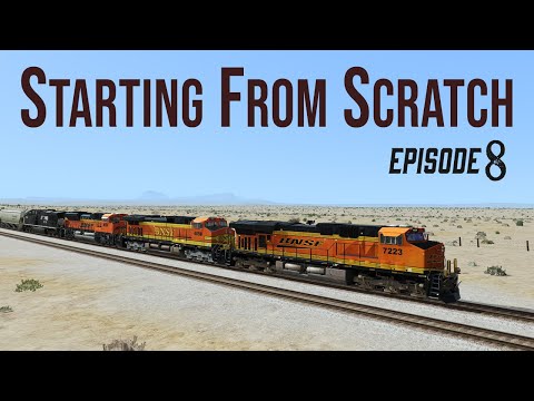 Starting From Scratch ep 8 - Run 8 Train Simulator Tutorial - Creating Supply Trains