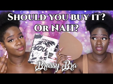 SHOULD YOU BUY IT? OR NAH? | BRASSY BRA BOOB TAPE | TIG OLE BIDDIES | DOES IT WORK?
