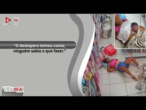 Mulher dá à luz dentro de loja enquanto comprava enxoval de bebê; vídeo mostra parto