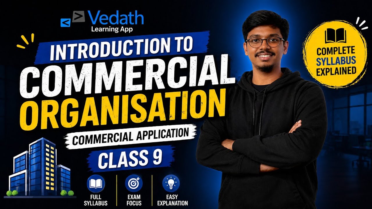 Introduction to Commercial Organisation | Commercial Application | Class 9 | ICSE