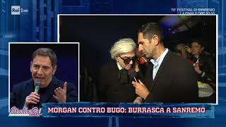 Fischi per la vendetta di Morgan che continua ad attaccare Bugo - ItaliaSì! 08/02/2020