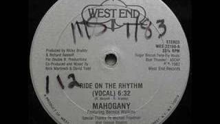 Mahogany - Ride On The Rhythm video
