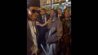 Jay Z &amp; Busta Rhymes link up.