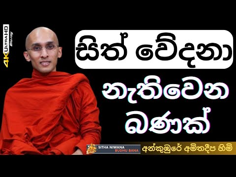 Ankumbure Amithadeepa Himi #mahamevnawa Sinhala Dharma Deshana new |  සිත් වේදනා නැති කර ගන්න