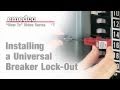 How to Install a Universal Breaker Lock Out