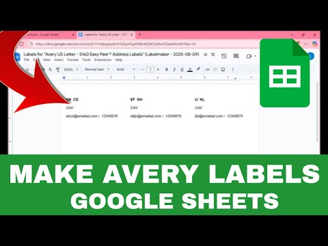 Avery 8162 Template Google Docs