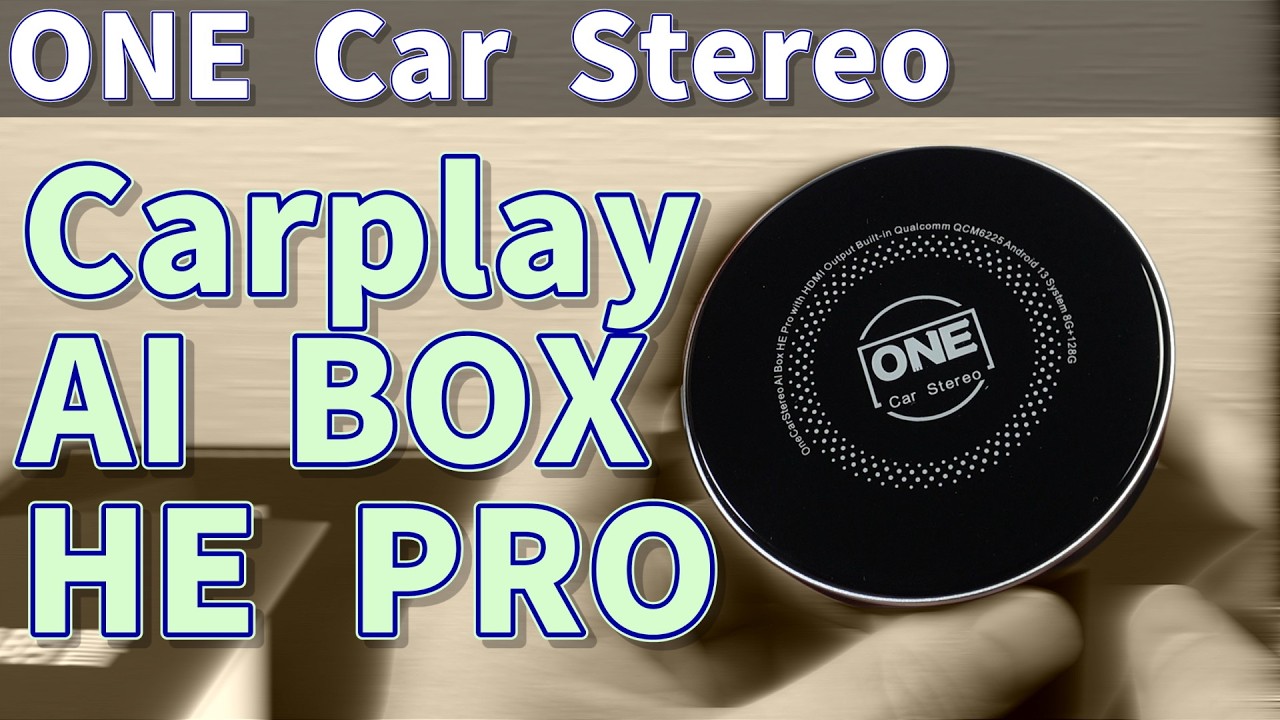 【案件】ONE Car Stereo Carplay AI BOX HE PRO【ほぼ全部入りAI BOX】