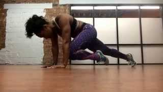 Lita Lewis: Floor Routine CORE STABILITY + SUPERMAN PUSH UPS