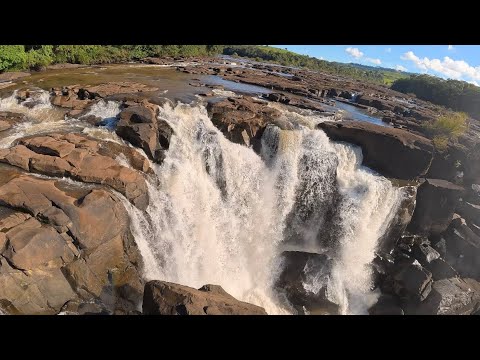 Cataratas do Quilombo Salto Saudades - Quilombo, Santa Catarina.  