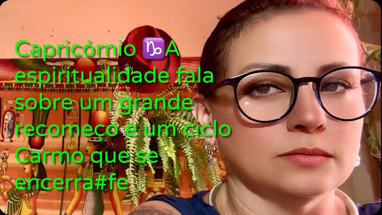 Capricórnio ♑️A espiritualidade fala sobre um grande recomeço e um ciclo Carmo que se encerra#fe￼