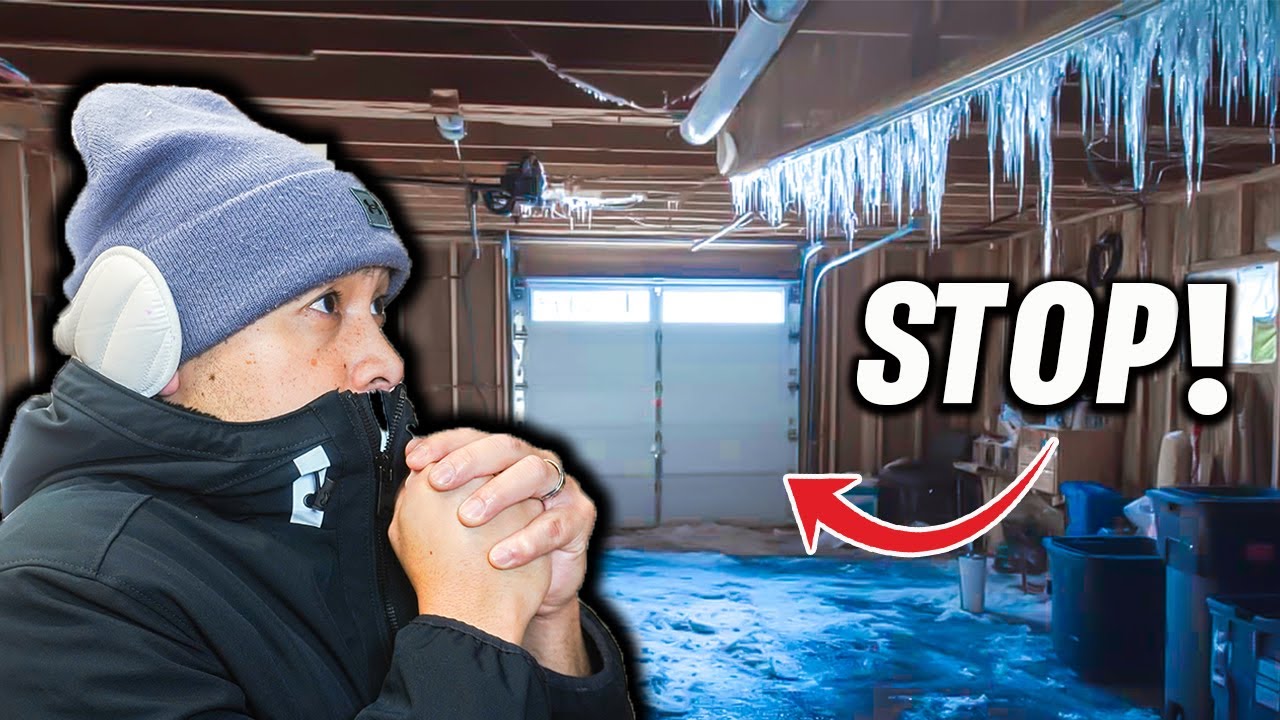 5 WAYS To Keep Your Garage Warm Forever! DIY