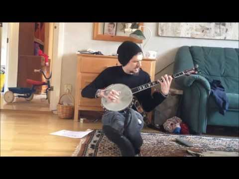 Disfear - Fiery Father (Banjo Cover by Erling Bronsberg - Six String Yada)