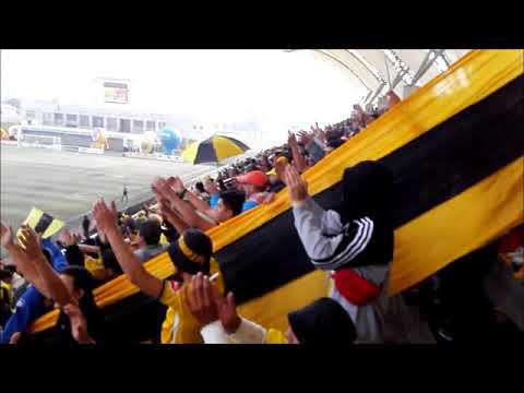 "Ultra Kanarios vs Amargos" Barra: Ultra Kanaria &bull; Club: San Luis de Quillota
