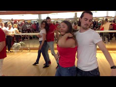 Démo de zouk brésilien Temple du Swing Paris 2018