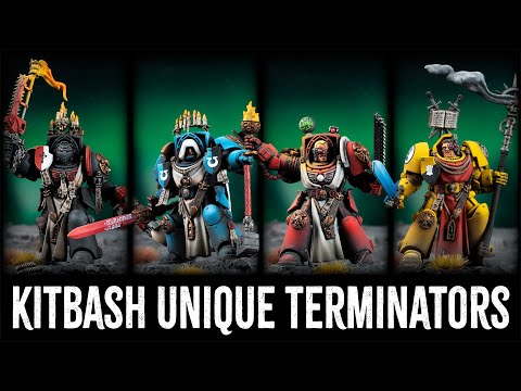 How to Kitbash UNIQUE Space Marine Terminators