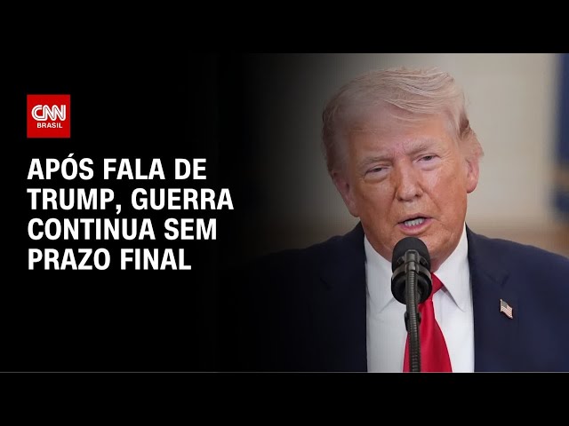 Após discurso de Trump, guerra no Oriente Médio continua sem prazo final | CNN NOVO DIA