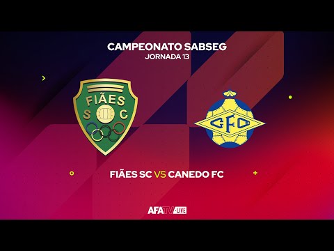 FIÃES SC vs CANEDO FC - JORNADA 13 - Com o Patrocínio Oficial da Seaside