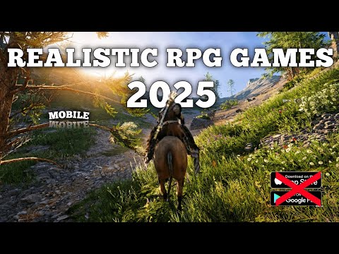 10 ТОП-10 РЕАЛИСТИЧНЫХ РПГ-ИГР на Android и iOS 2025 ГОДА! - БЕЗУМНАЯ ГРАФИКА!