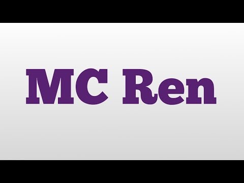 MC Ren meaning and pronunciation