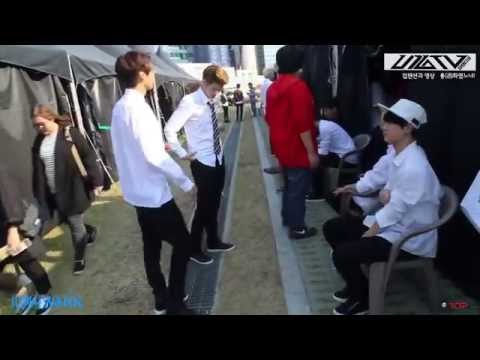 Wei dancing to Monsta X and GOT7