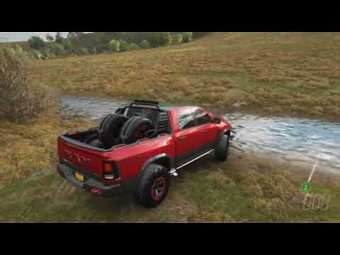 Unleashing the Power: Dodge Ram 1500 Rebel TRX Concept in Forza Horizon 4!!