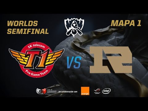 SK TELECOM T1 VS ROYAL NEVER GIVE UP - SEMIFINAL - WORLDS 2017 - MAPA 1