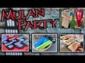 Mulan Party Ideas Games And Activities Host A 2020 Mulan Watch Party