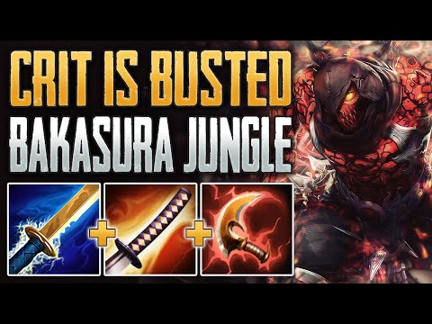 CLAPPING WITH CRIT BAKA! Bakasura Jungle Gameplay (SMITE Ranked Conquest)