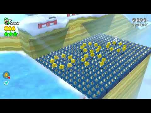 Super Mario 3D World (Switch) 6-5 Speedrun - Time: 19