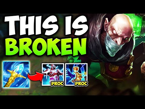 THESE 3 ITEMS TOGETHER TURN SINGED INTO A LITERAL CHEAT CODE - League of Legends