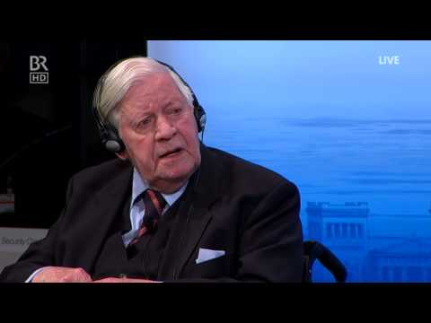 Helmut Schmidt Redeausschnitt auf der Münchner Sicherheitskonferenz 2014 (01.02.2014)