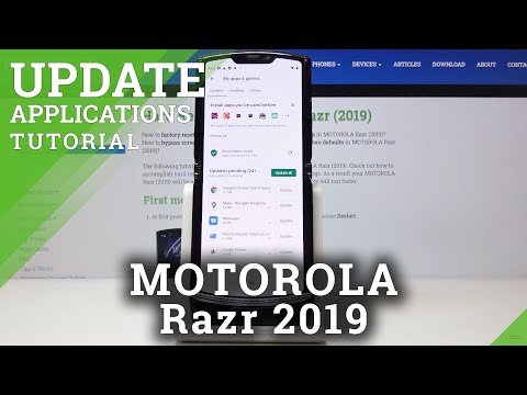 How to Update Apps in MOTOROLA Razr 2019 – Download Newest App Version