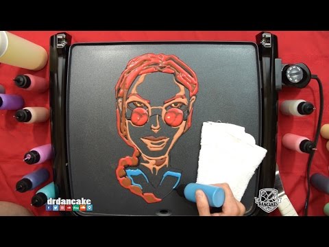 Lara Croft (Tomb Raider) Pancake Art