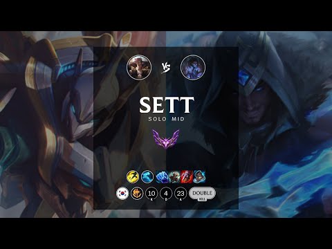 Sett Mid vs Sylas - KR Master Patch 12.20
