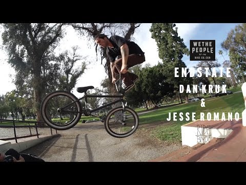 DAN KRUK & JESSE ROMANO - WETHEPEOPLE BMX "ENDSTATE" | RIDE BMX