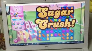 キャンディークラッシュのパソコン版で遊んだ！