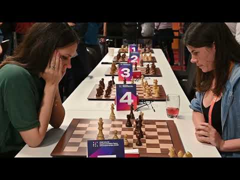 Yuliia Osmak defeats Teodora Injac in 2025 Rapid Team Championships in London