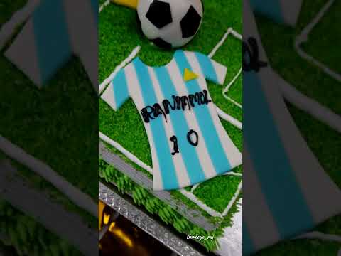 Happy B'day Rania Mol & Eva Mol ❤️ Argentina vs Brazil Cake #worldcup #worldcup2022