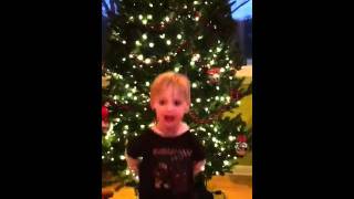 Fenn singing "Wasn't That A Mighty Day"